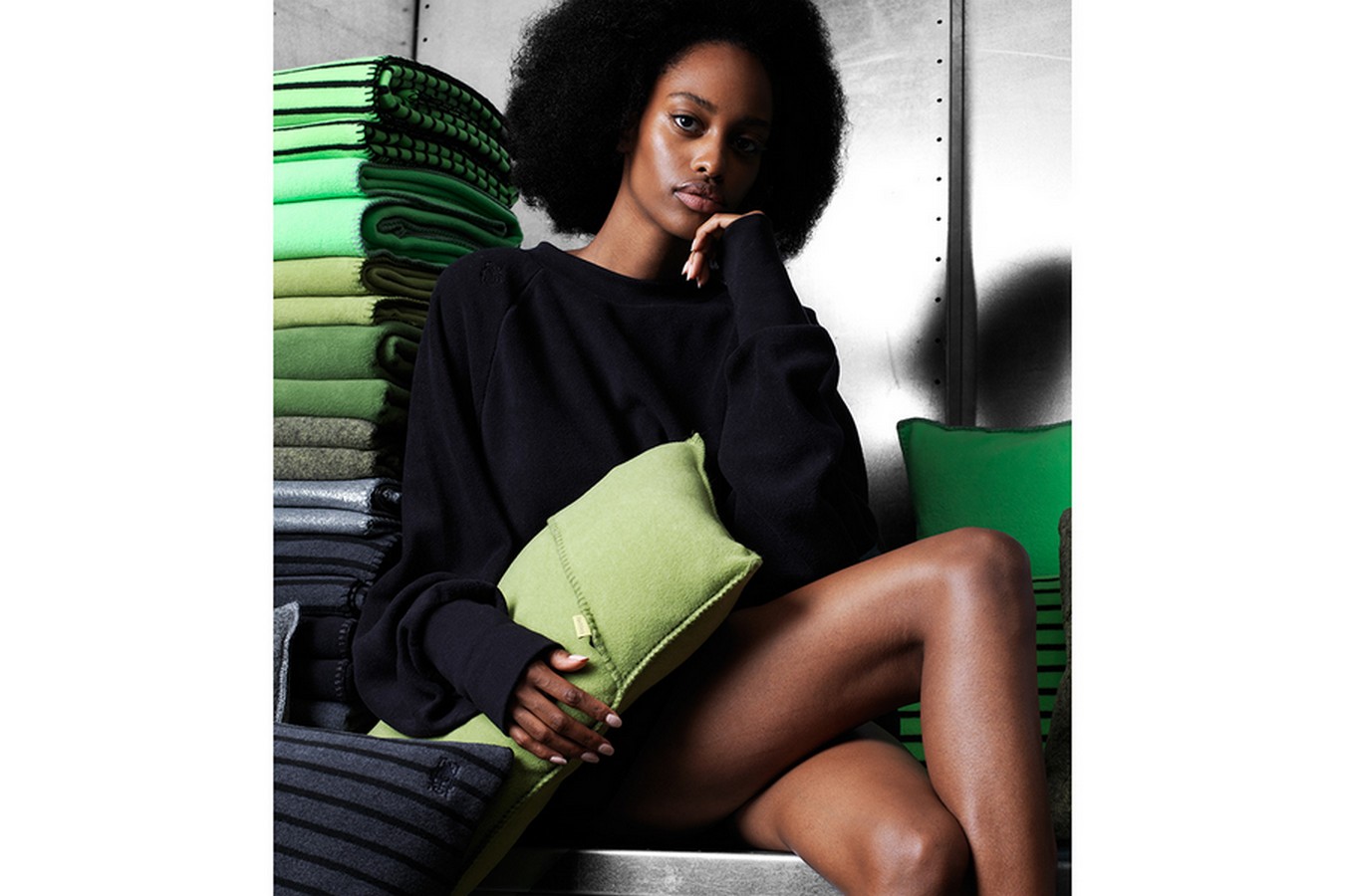 zoeppritz Soft-Fleece Decke 180 x 220 cm grün