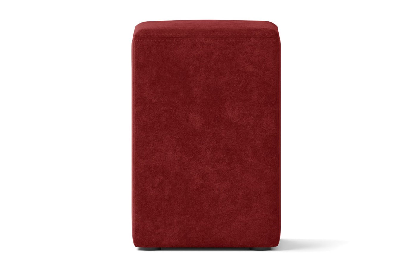 Sitzhocker Samt bordeaux