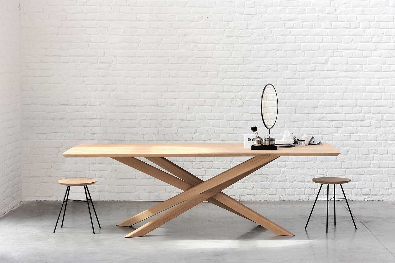 Esstisch Mikado Eiche massiv B 240 cm