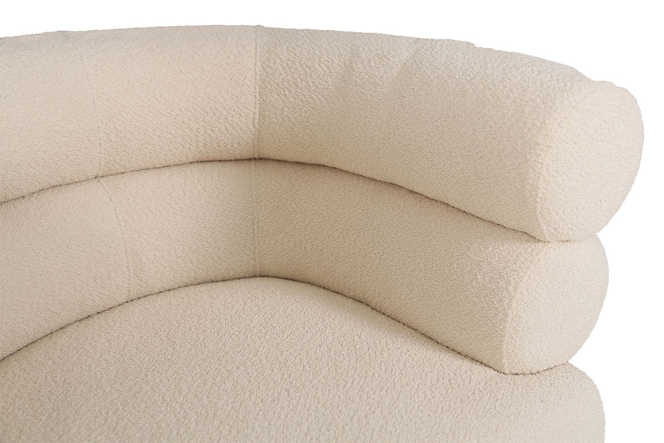 Club Sessel Marco Cosmopolitan Boucléstoff creme