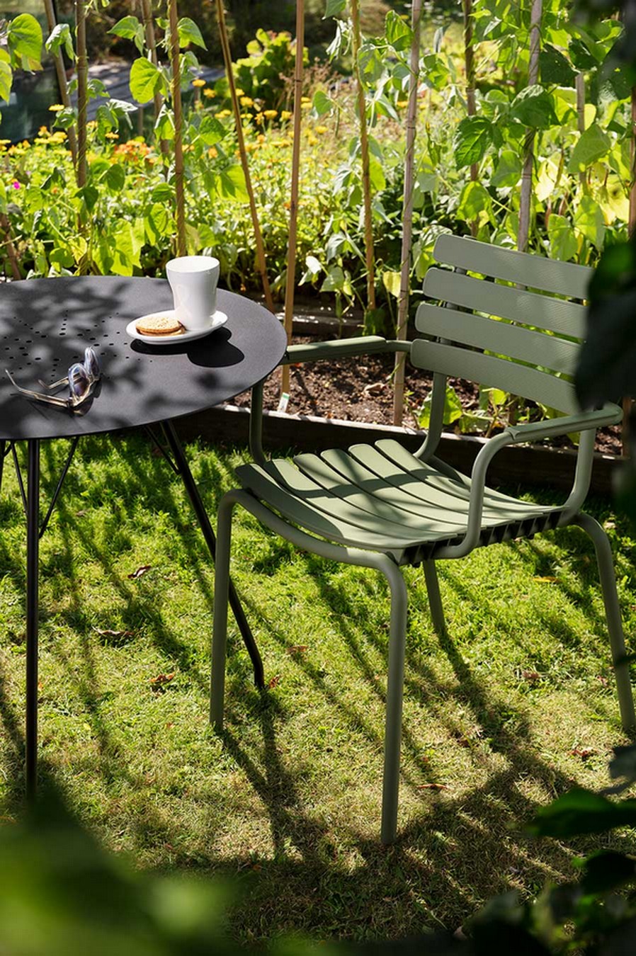 Garten Bistrotisch Circum schwarz 74