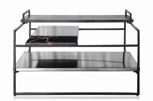 Couchtisch Architect schwarz 60 cm