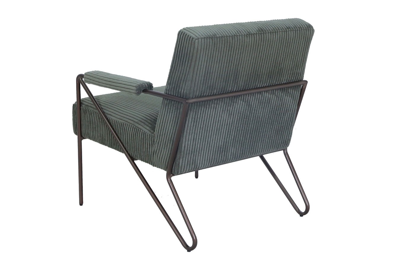 Loungesessel Marco Havana Cordstoff olivgrün