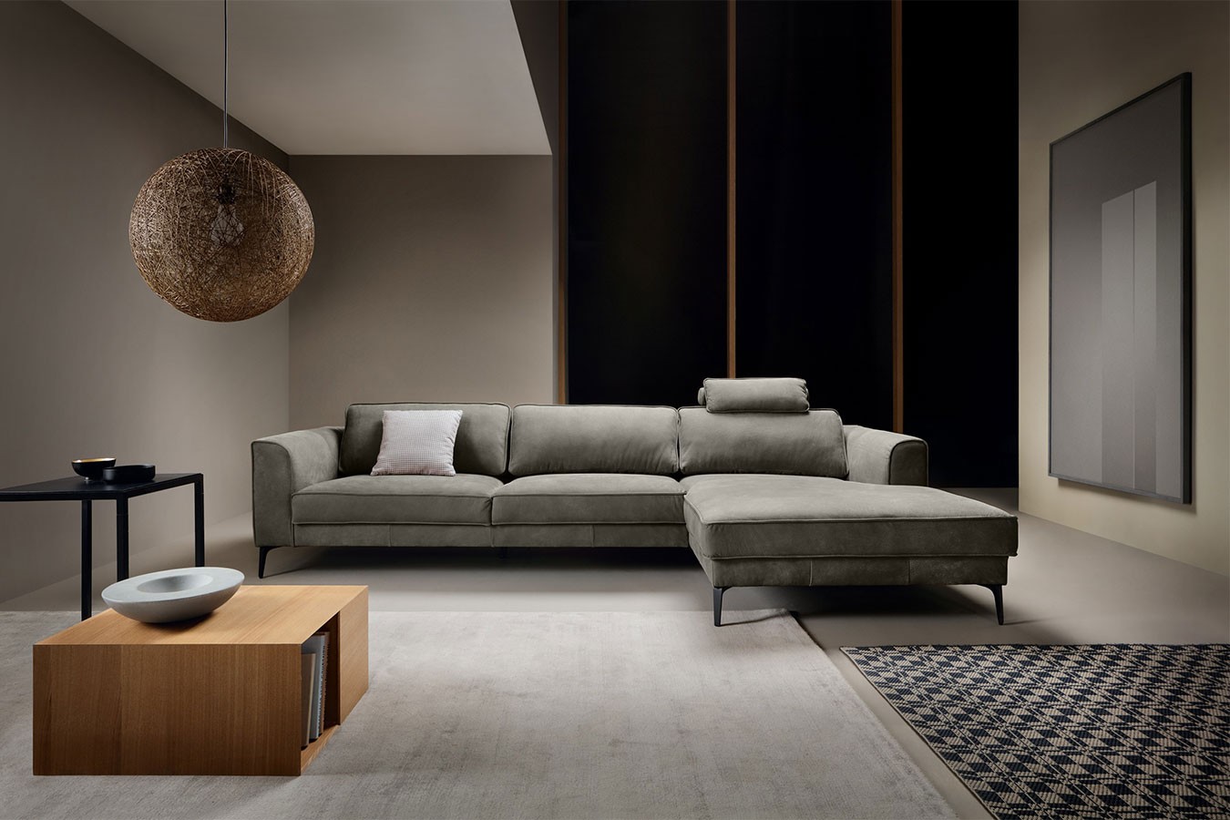 Loungesofa Star Leder