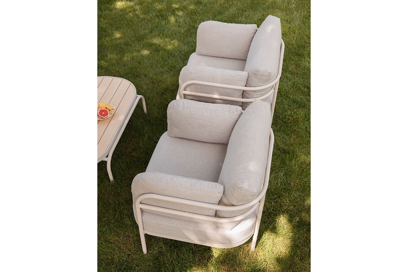 Lounge Set Vista Outdoor 3tlg beige