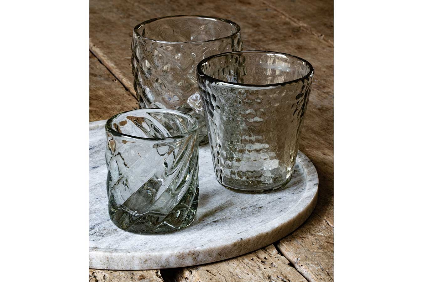 Windlicht Antigua Glas klar H 10 cm