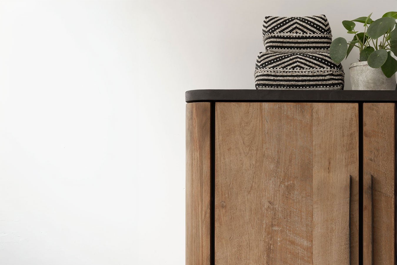 Schrank Soho Teak natur B 90 cm