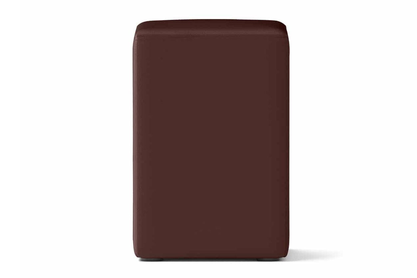 Sitzhocker Basic Leder braun