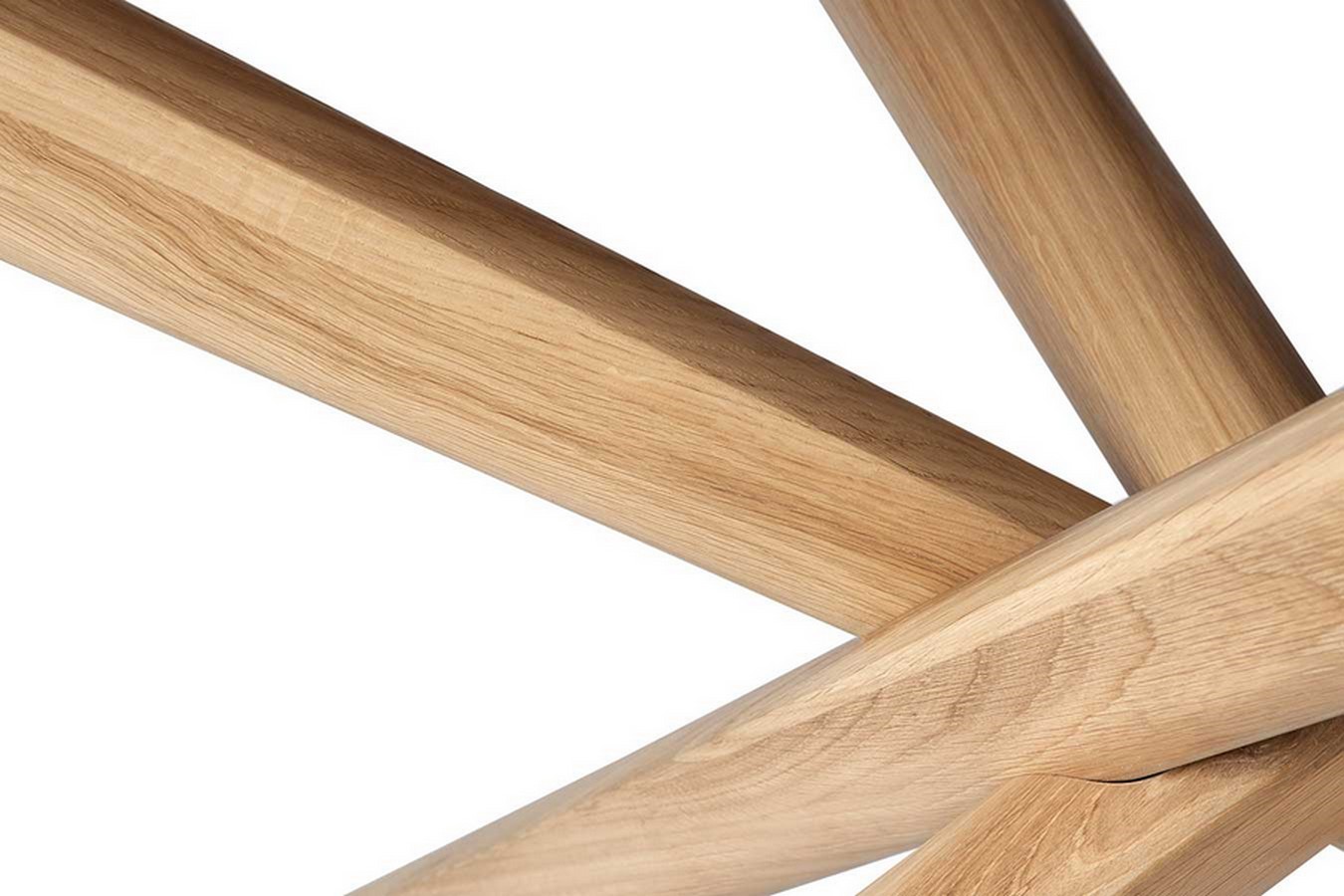 Esstisch Mikado Eiche massiv D 150 cm