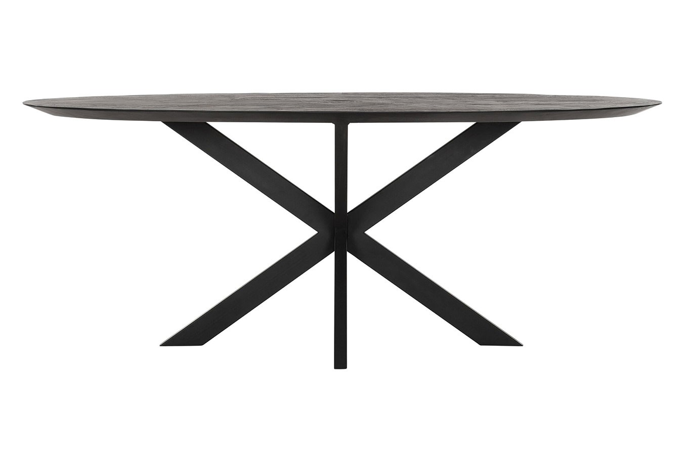 Esstisch Timeless Black Teak 200x100cm
