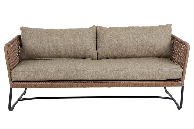 Gartensofa Pors 2,5-Sitzer natur