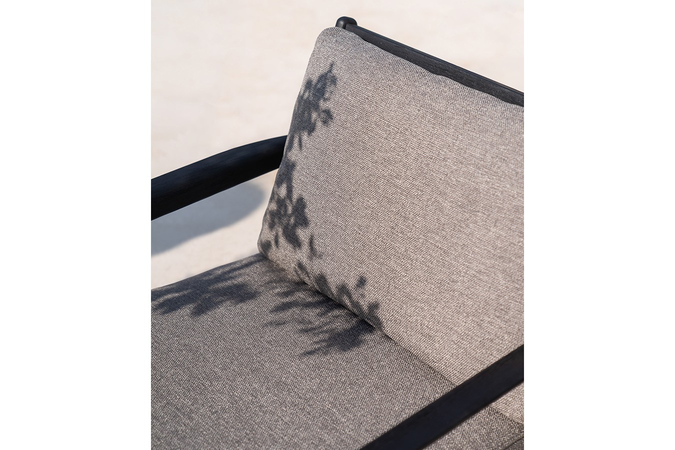 Loungesessel Jack Teak off white
