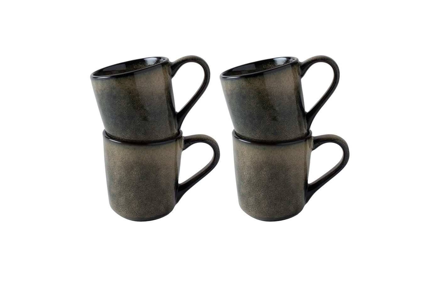 Tasse Dutch Rose groß grün