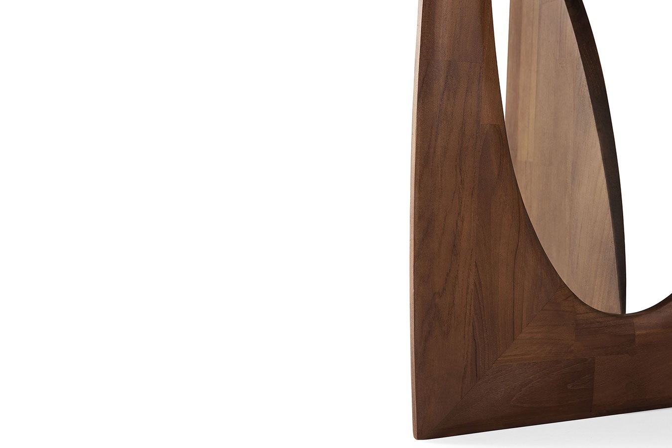Beistelltisch Geometric Teak natur