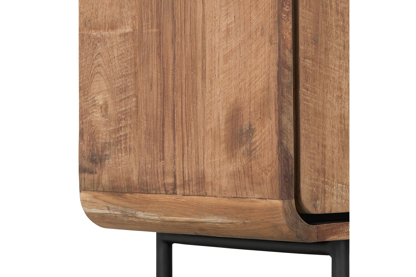 Vitrinenschrank Evo Teak H 220 cm