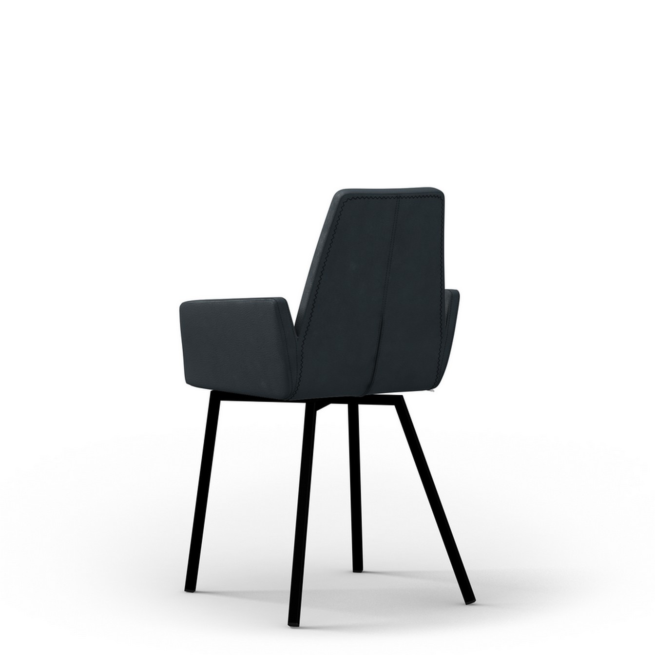 Lederstuhl Match 43 M0312 uni anthrazit