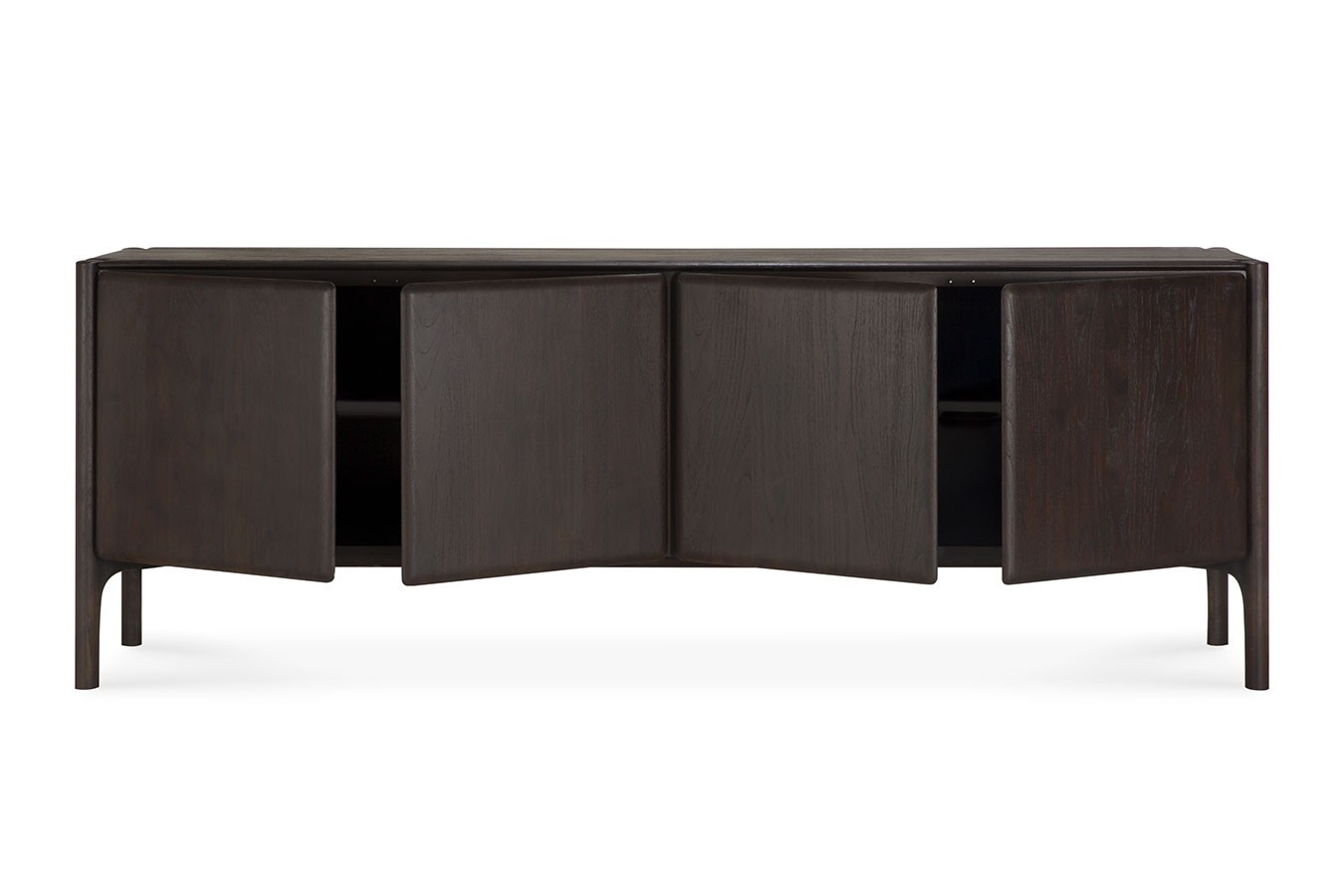 Sideboard PI Teak braun B 230 cm