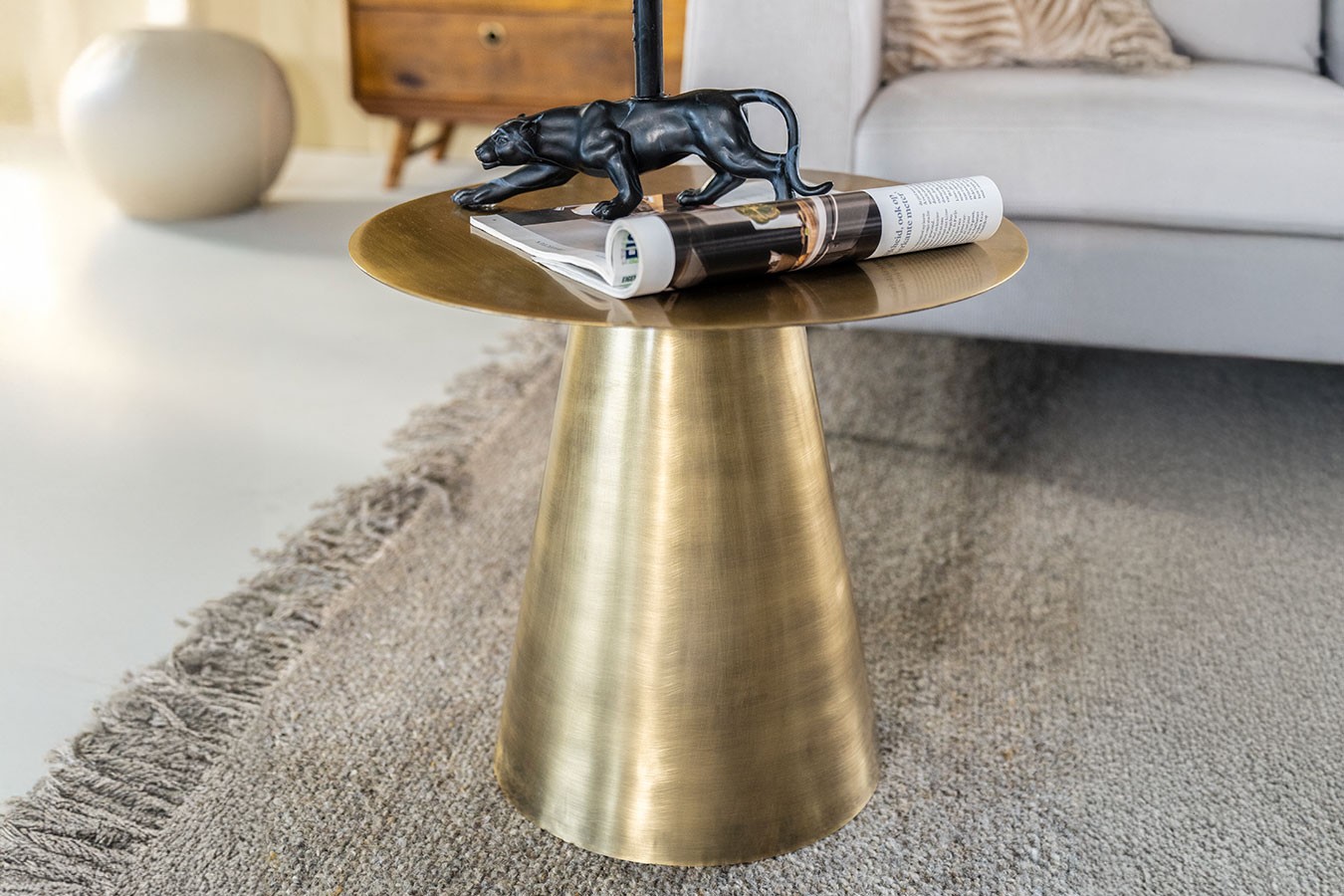 Beistelltisch Mystic Metall gold