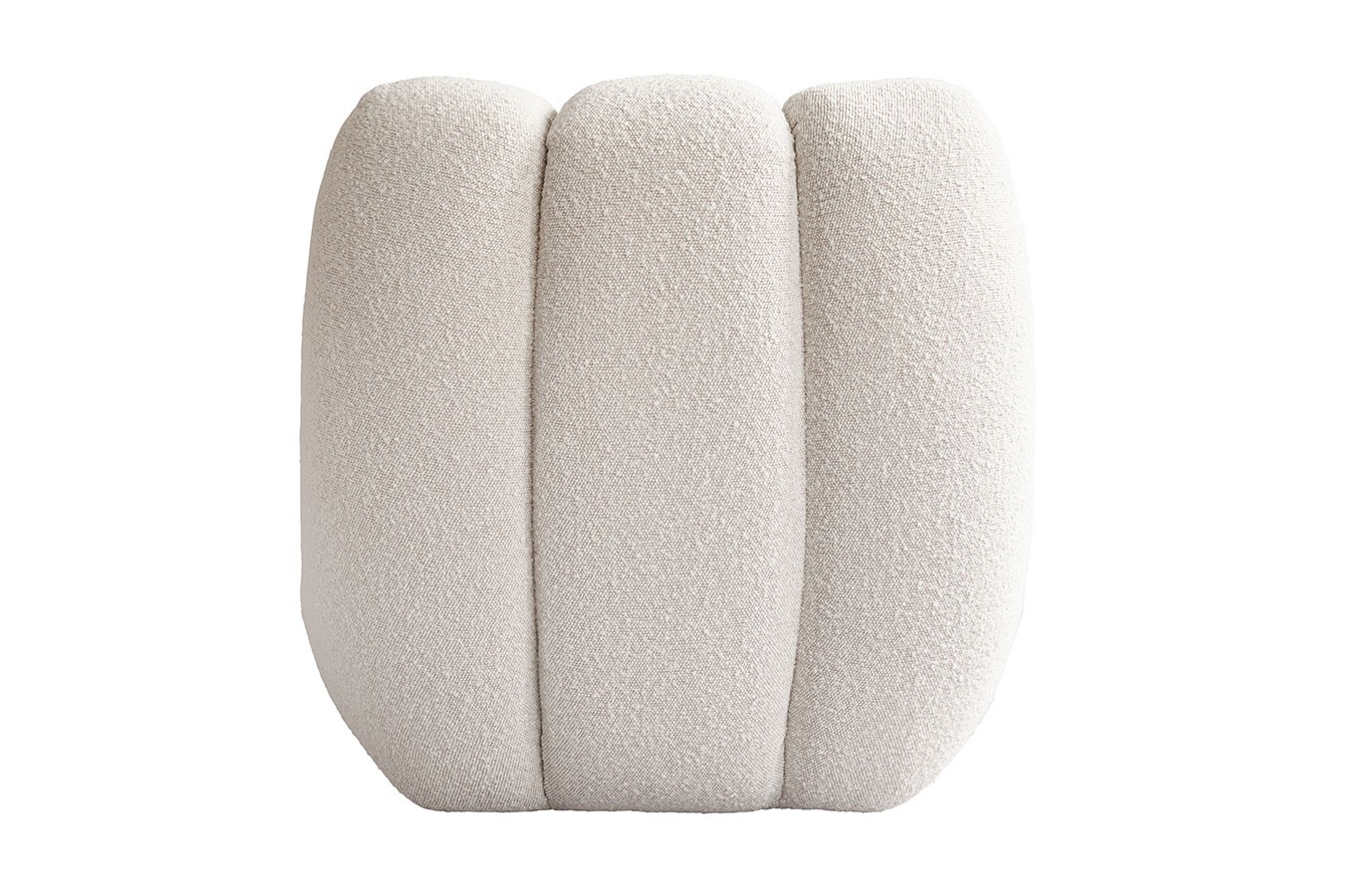 Lounge Sessel Toe Bouclé weiss