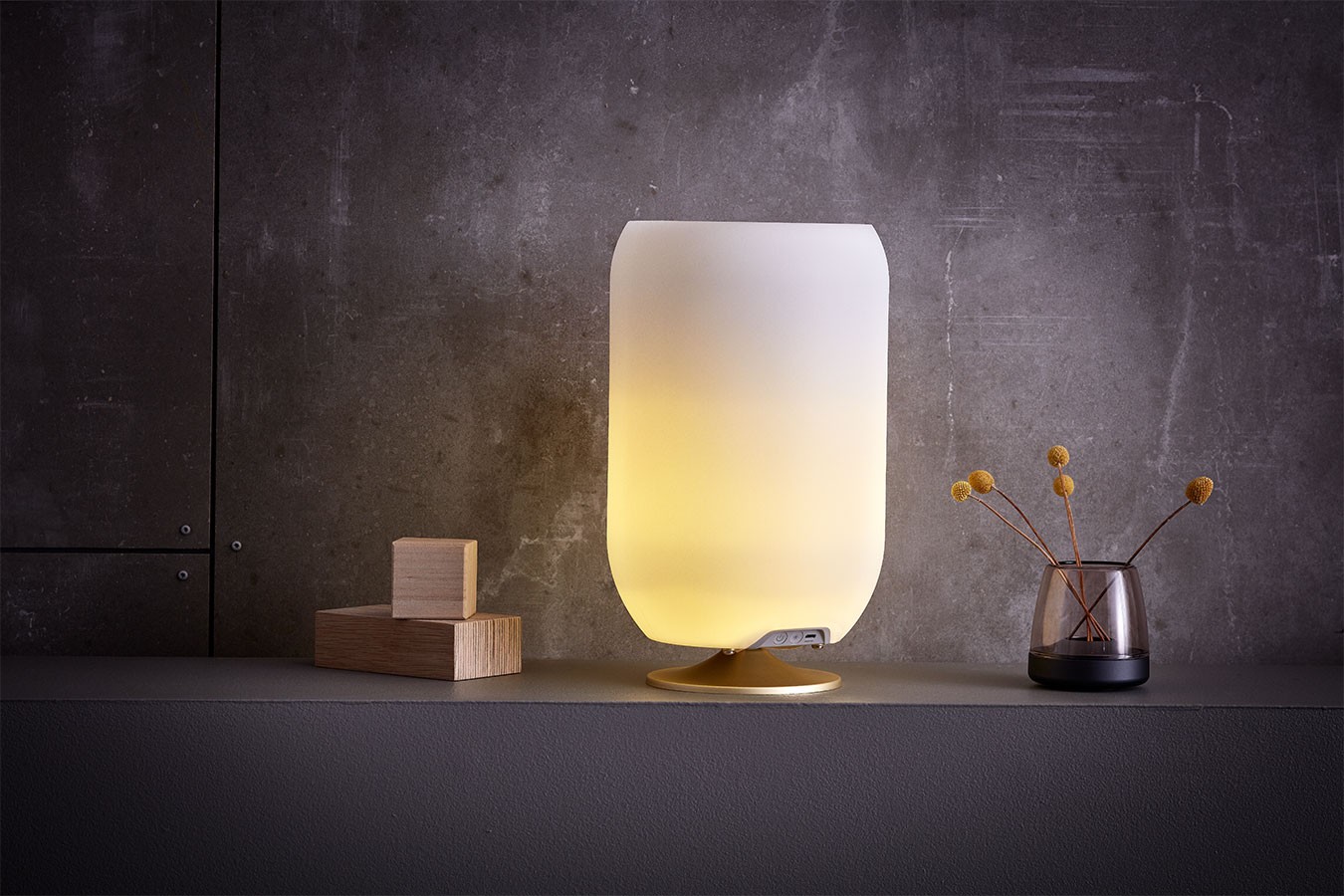 Bluetooth Lautsprecher Atmos gold D22cm