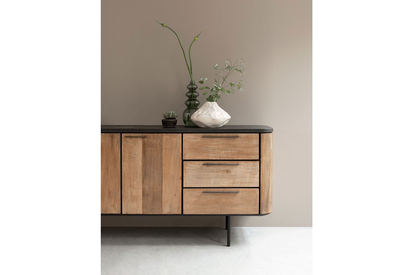 Anrichte Soho Teak natur B 200 cm