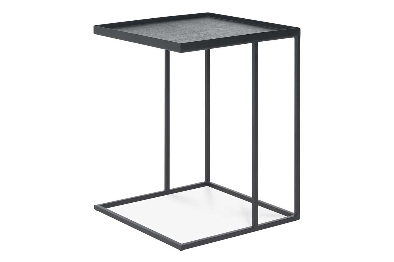Beistelltisch schwarz 39x39 cm