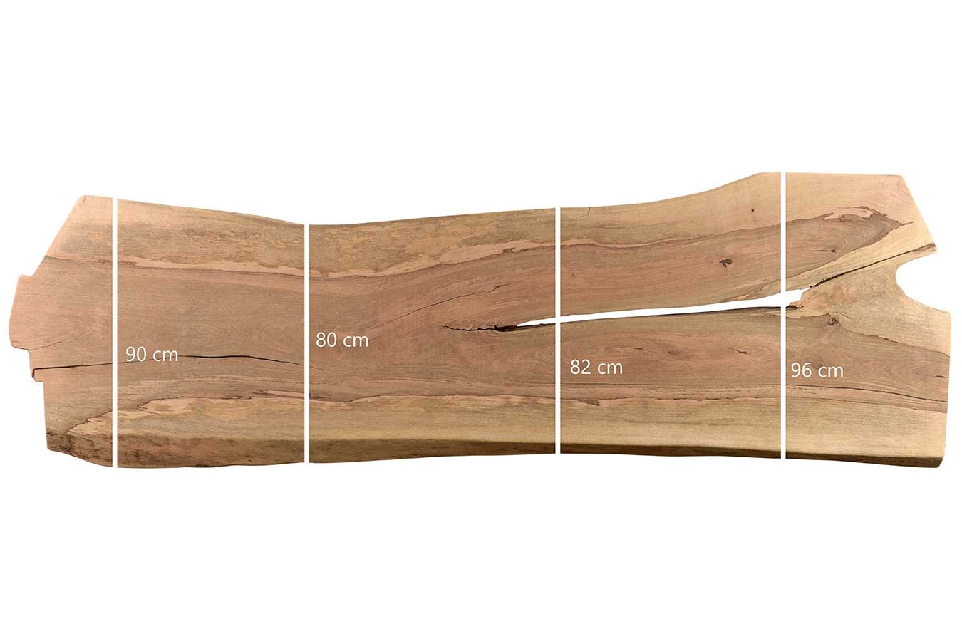 Tischplatte Mango Massivholz Monolith 332