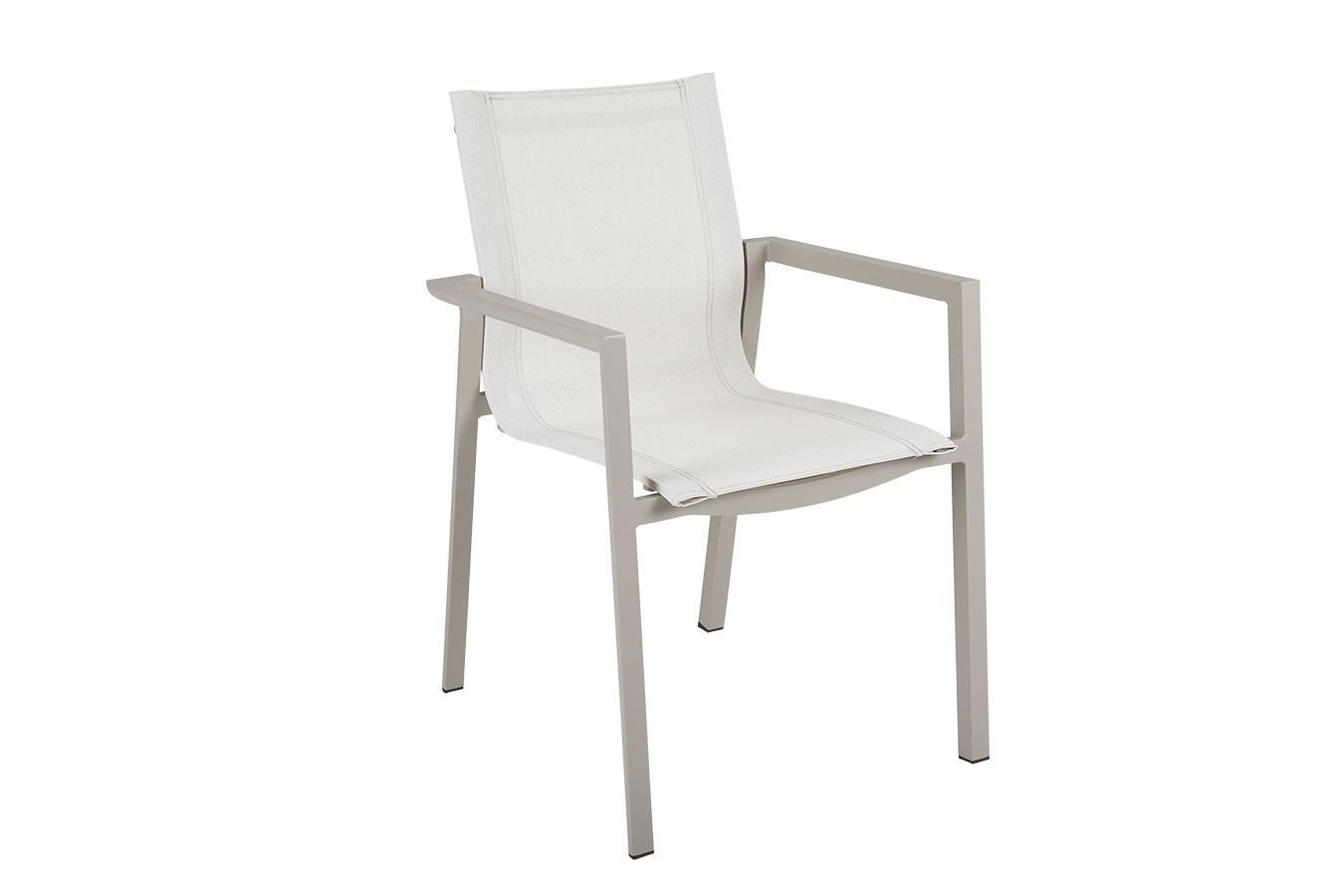 Gartenstuhl Delia khaki stapelbar
