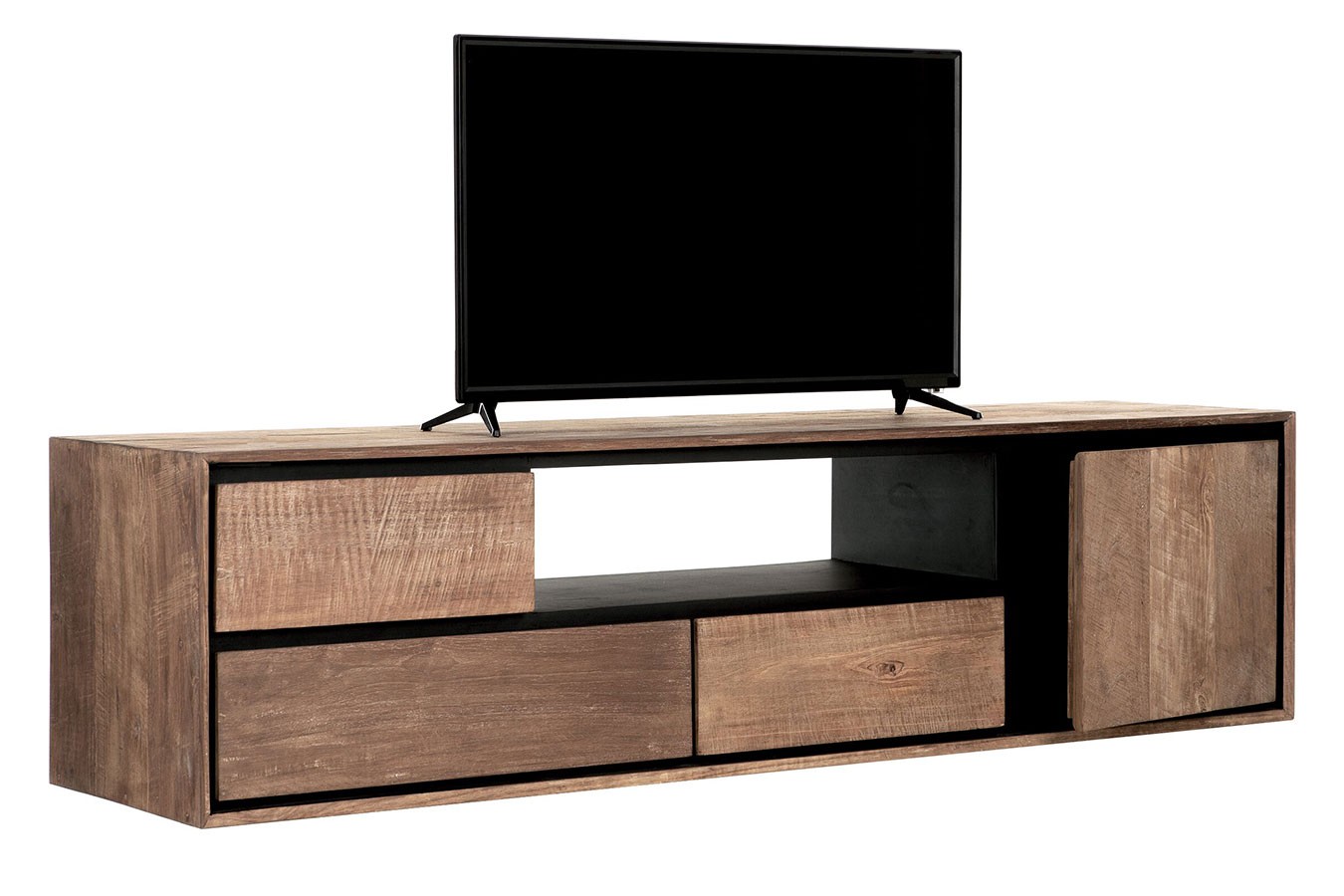 TV-Regal Metropole Teak natur B 155 cm