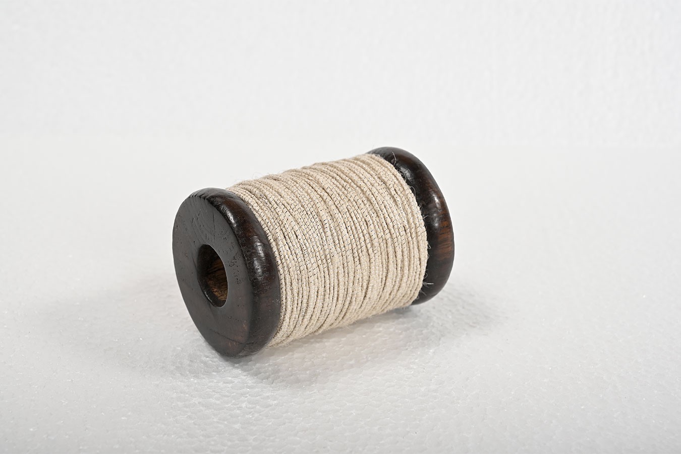 Jute-Lurex Band Ribbons 20m natur