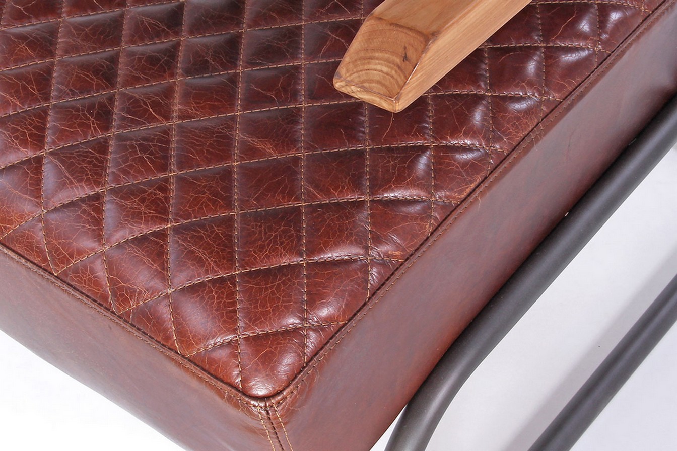 Lounge Sessel Marco 1940 Leder braun