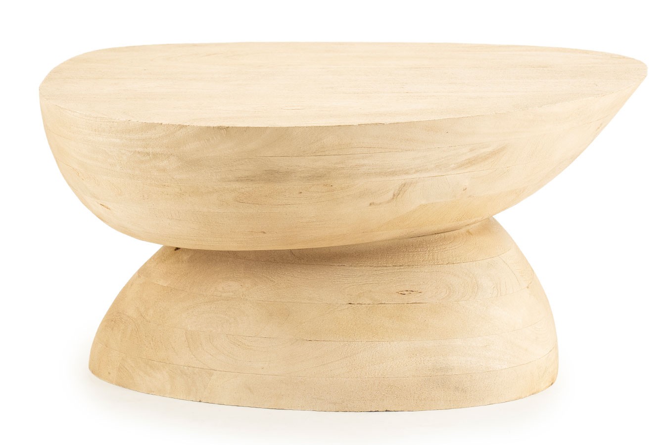 Couchtisch Cobble Massivholz natur