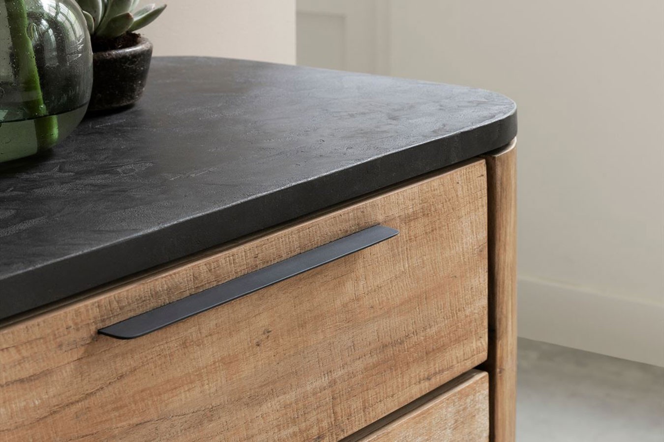 Anrichte Soho Teak natur B 200 cm