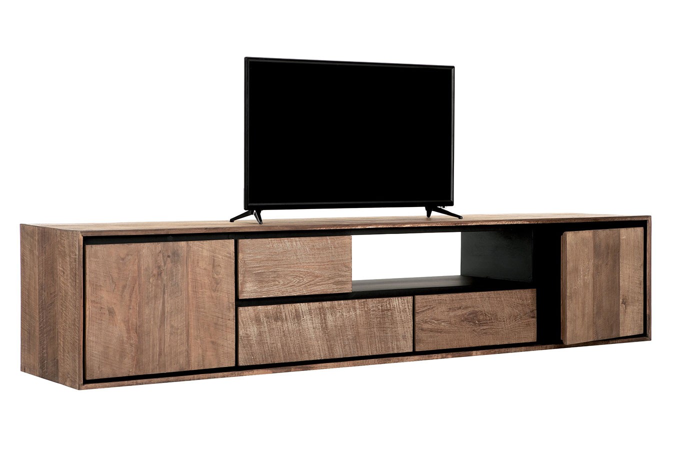 TV-Regal Metropole Teak natur B 195 cm