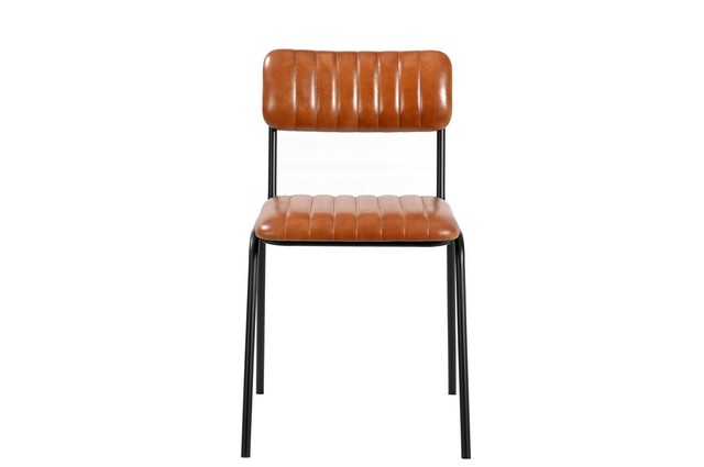 Esszimmerstuhl Sixty Leder braun