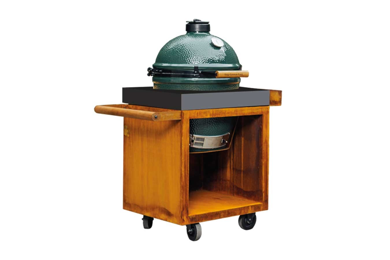 Ofyr Kamado Table Corten Beton B 75 cm