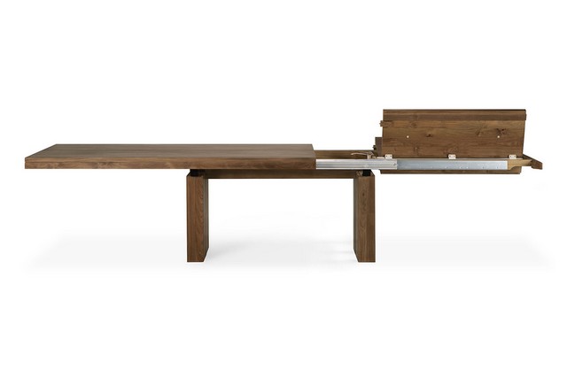 Ausziehtisch Double Teak massiv B 200 > 300 cm