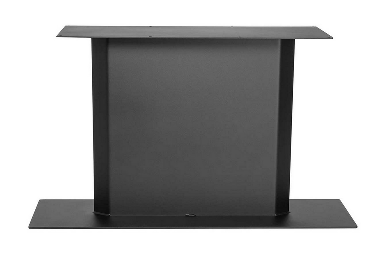Tischgestell Luxor Mittelfuss Stahl schwarz