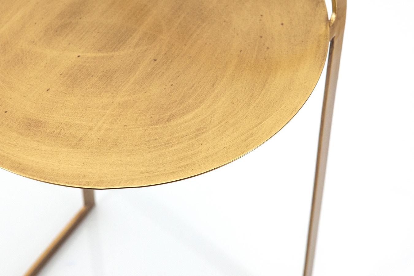 Beistelltisch Garcon Metall gold