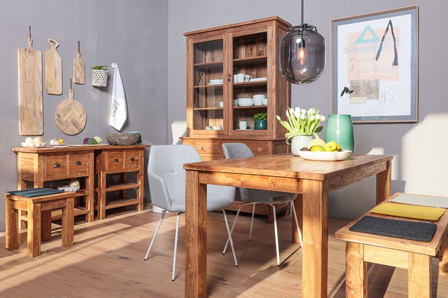 Konsolentisch Loft Teakholz B 75 cm