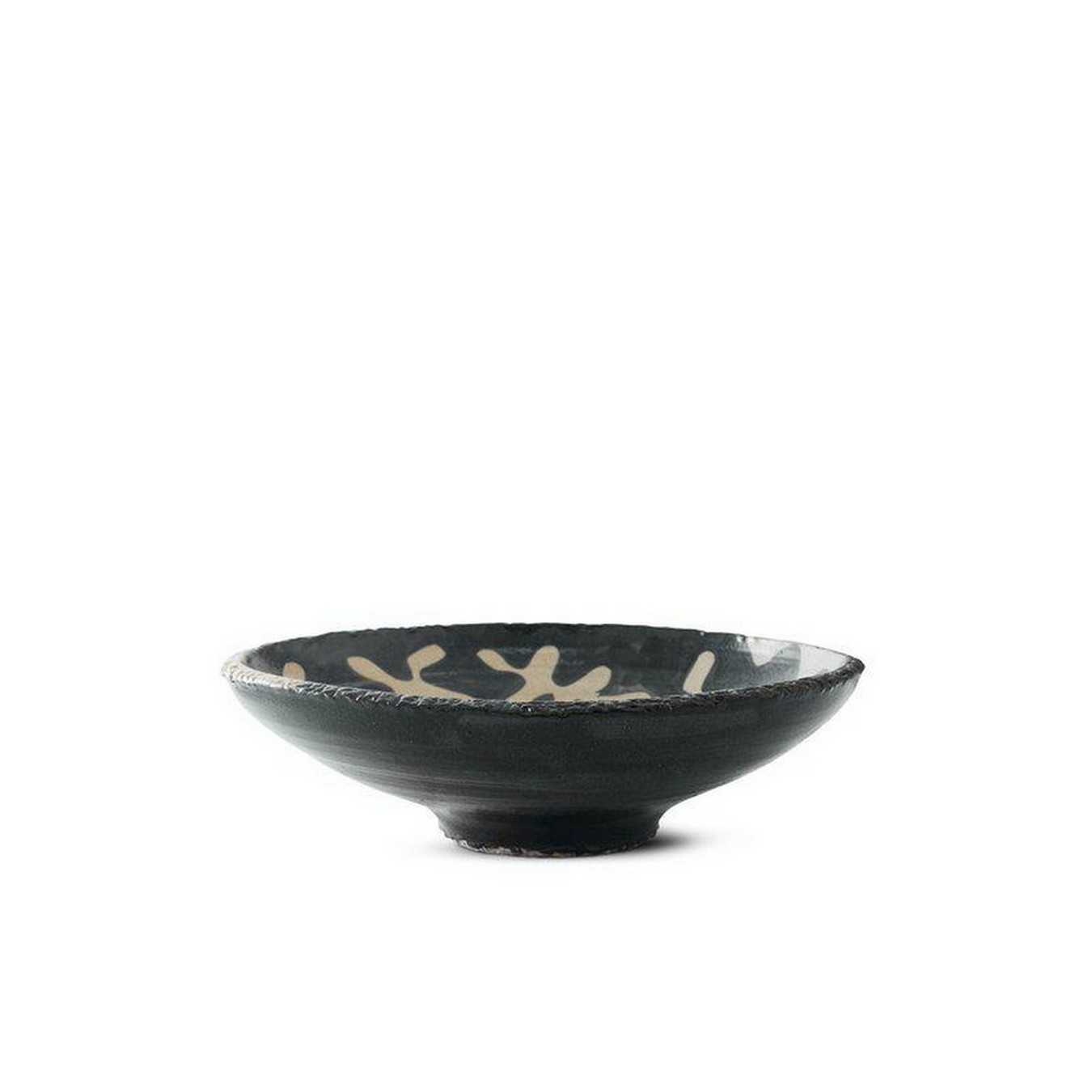 Dekoschale Ecco schwarz creme