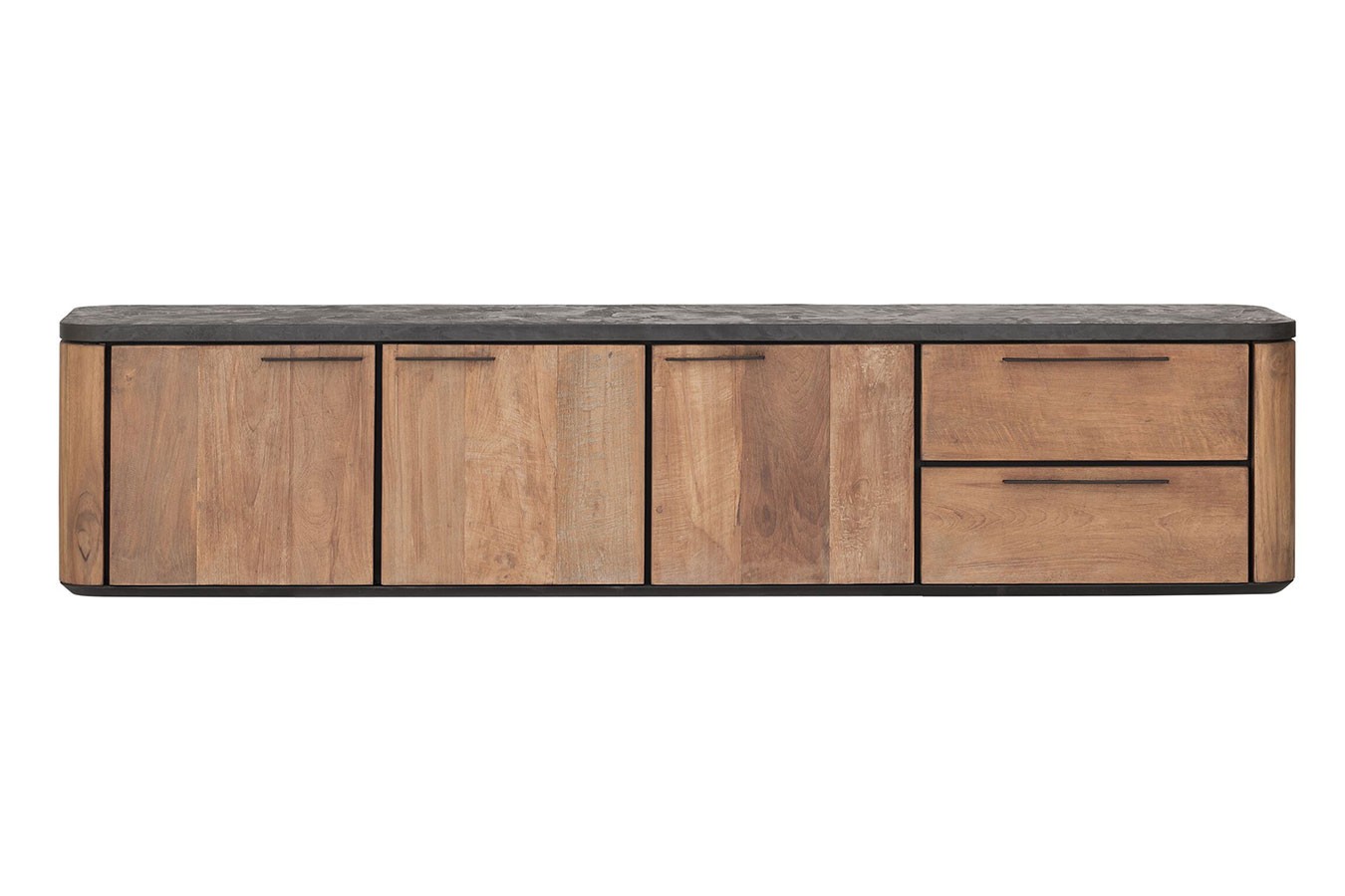 TV-Board Soho hängend Teak B 190 cm