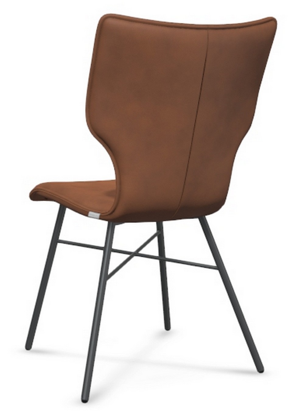 Stuhl Joni Leder cognac h 91 cm