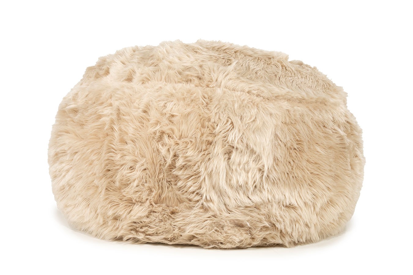 Snuzzle Sitzsack Kunstfell taupe