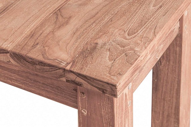 Beistelltisch Loft Teakholz 40x40 cm