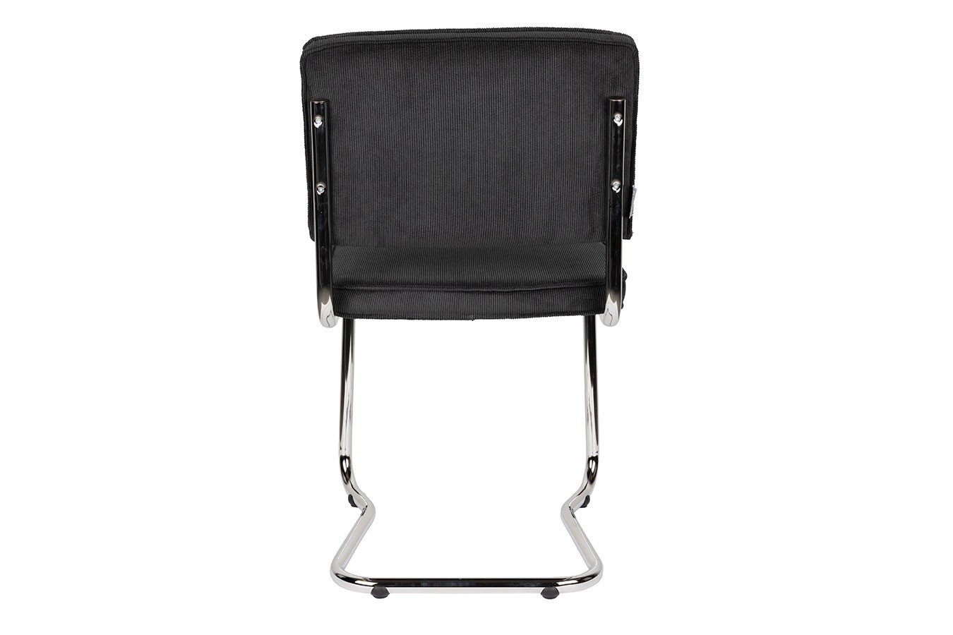 Freischwinger King Cord schwarz