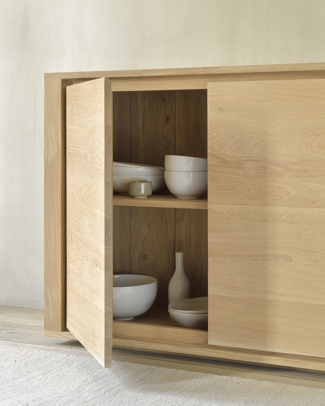 Anrichte Shadow Eiche massiv B 250 cm