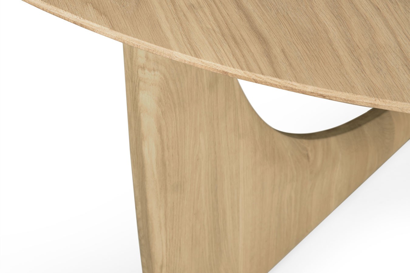 Esstisch Geometric Eiche natur D 150 cm