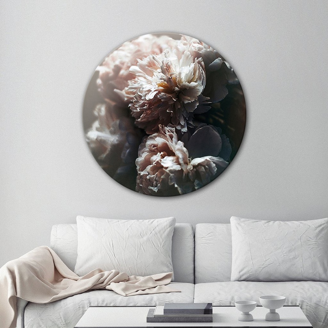 Kunstdruck "Baroque"  Ø 70 cm