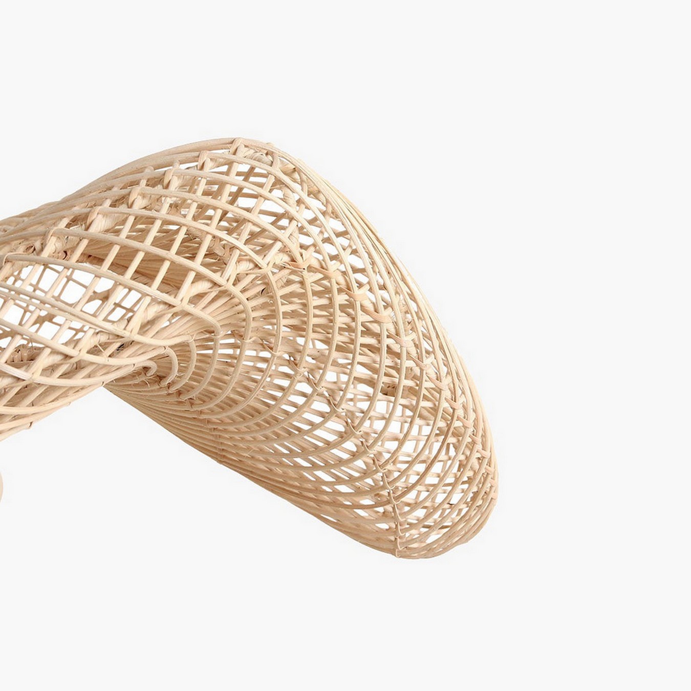 Hängelampe Wave Rattan D 71 cm